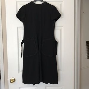 👹SOLD👹 Vintage Black Dress with Exposed Pockets
